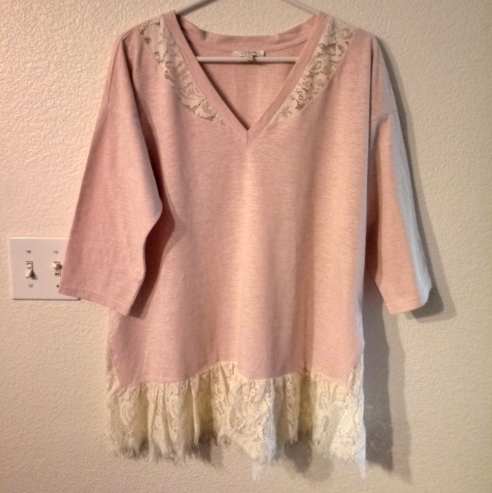 🌹Umgee Pink Blouse🌹